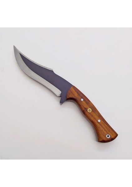 El Yapımı Ceviz Kabzeli Kambur Bıçak Paslanmaz Çelik Av Bıçağı indirimleri