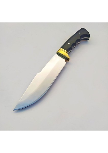 El Yapımı Kamp Bıçağı Werzalit Kabzeli Paslanmaz Av Bıçağı Deri Kılıflı Bıçak modelleri