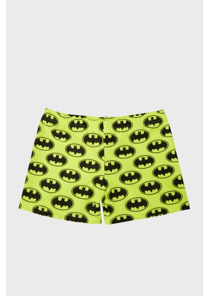 Gotham Junior Batman Desenli Mayo Short Erkek Çocuk Mayo Short SM21120188