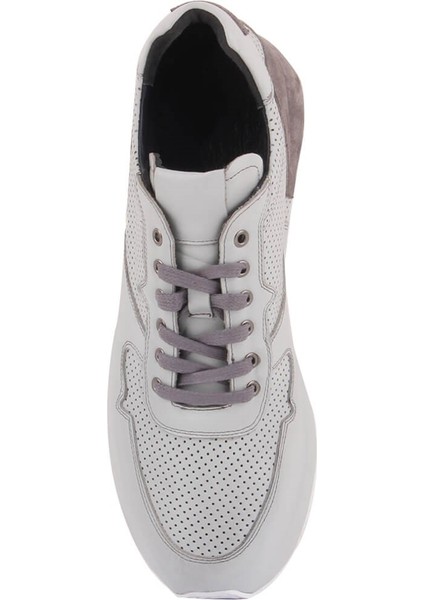Sail Lakers - Gri Deri, Koyu Gri Süet Erkek Sneaker indirimleri