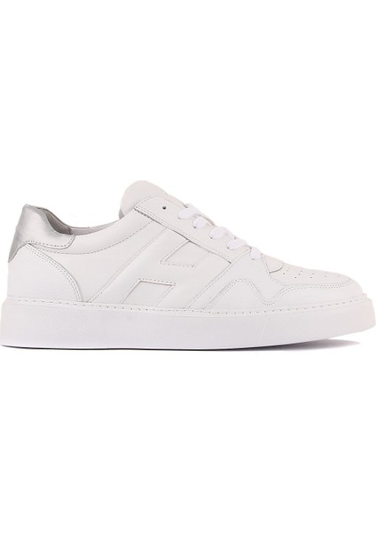 Sail Lakers - Beyaz Deri Bağcıklı Erkek Sneaker modelleri