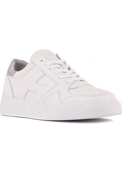 Sail Lakers - Beyaz Deri Bağcıklı Erkek Sneaker fırsatları