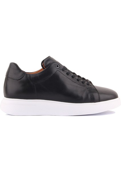 Sail Lakers - Siyah Deri Erkek Sneaker