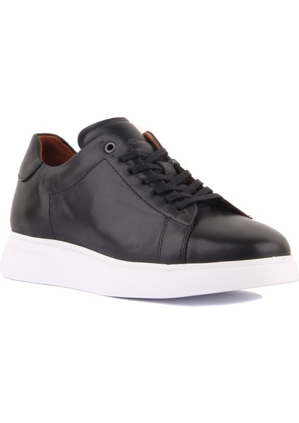 Sail Lakers - Siyah Deri Erkek Sneaker