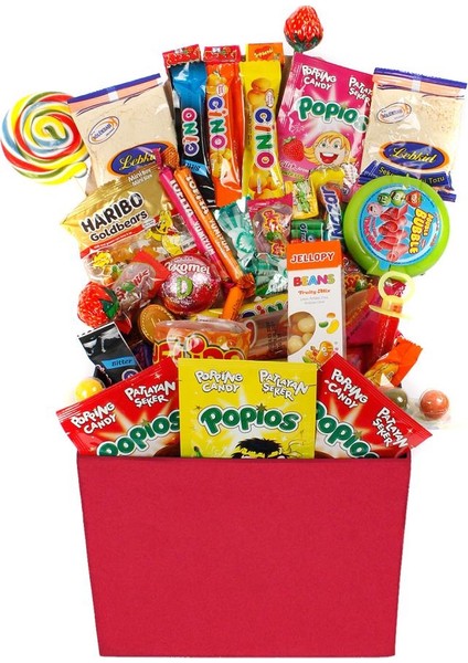 Babalar Günü Nostaljik Özel Kırmızı Hediye Kutusu Küçük Boy