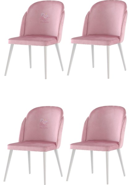 4 Adet Limon Sandalye Ahşap Beyaz Sandalye Mutfak Salon Yemek Odası Sandalyesi fiyatları