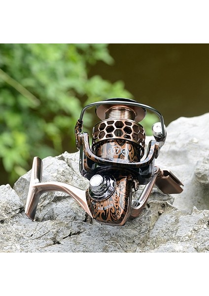 Tüm Metal Balıkçılık Makaraları Iplik Makarası Reel Yuvarlak Deniz Olta Döküm Çubuklar Balıkçılık Gemisi Baitcasting Reel Fly Reel | Balıkçılık Makaraları (HA5000) (Yurt Dışından)