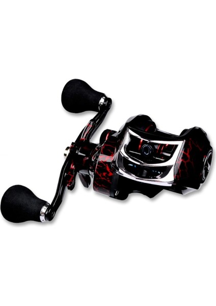 Balıkçılık Reel Tüm Metal Makaraya Baitcasting Reel 10 kg / 22LB Max Drag Manyetik Fren Gücü Hız Oranı 7.2: 1 Yem Döküm | Balıkçılık Makaraları (DW121R) (Yurt Dışından)