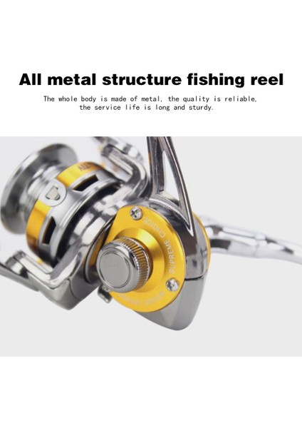 Tam Metal Mini Iplik Makarası 5.0: 1 Dişli Oranı 3 + 1bb Cnc Alüminyum Alaşım Hattı Biriktirme Fincan Rocker Kol Ultralight Spin Balıkçılık Reel | Balıkçılık Makaraları (Altın) (Yurt Dışından) modelleri