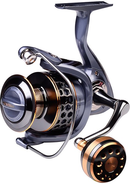 Balıkçılık Reel DR2000 Su Direncinde Alüminyum Makara Iplik Makarası 21KG Max Sürükle Güç Kolu Cnc Metal Balıkçılık Reel | Balıkçılık Makaraları (Mavi) (Yurt Dışından)