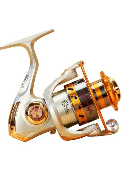 Sarı 10BB Makara Alüminyum Iplik Balıkçılık Makaraları Ön Sürükleme Sazan Balıkçılık | Alüminyum Spinningfishing Spinning Reel (EF4000) (Yurt Dışından) modelleri