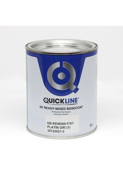 Qıcklıne 2k Bazkat -Platin Gri- 1l