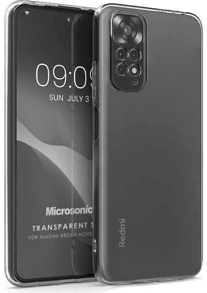 Xiaomi Redmi Note 11 Pro 5g Kılıf Transparent Soft Şeffaf