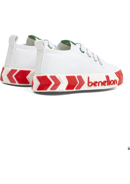 ® | BN-30642 - 3394 Beyaz Fuşya - Çocuk Spor Ayakkabı