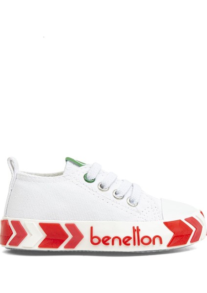 ® | BN-30642 - 3394 Beyaz Fuşya - Çocuk Spor Ayakkabı