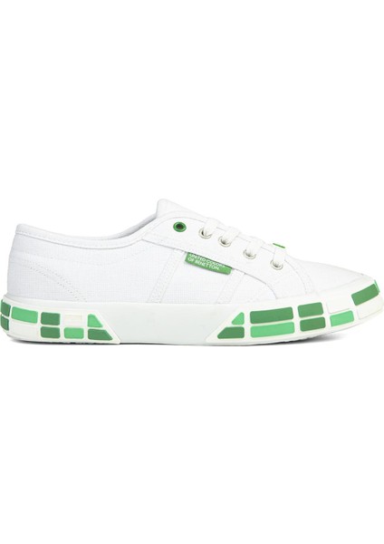 ® | BN-30691-3114 Beyaz Yeşil - Kadın Spor Ayakkabı