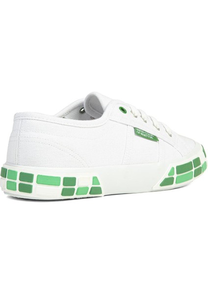® | BN-30691-3114 Beyaz Yeşil - Kadın Spor Ayakkabı