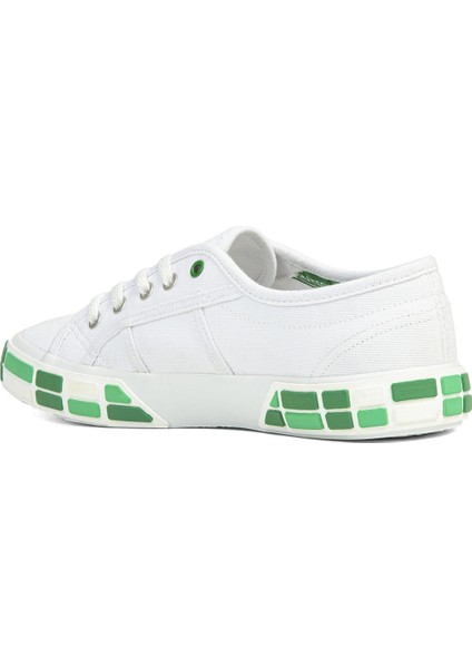® | BN-30691-3114 Beyaz Yeşil - Kadın Spor Ayakkabı
