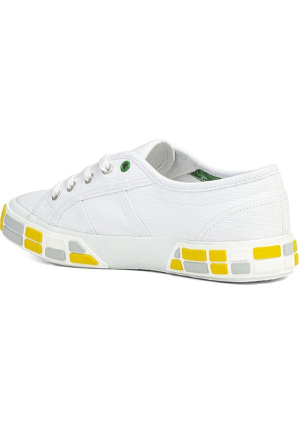 ® | BN-30691-3114 Beyaz Sarı - Kadın Spor Ayakkabı fırsatları