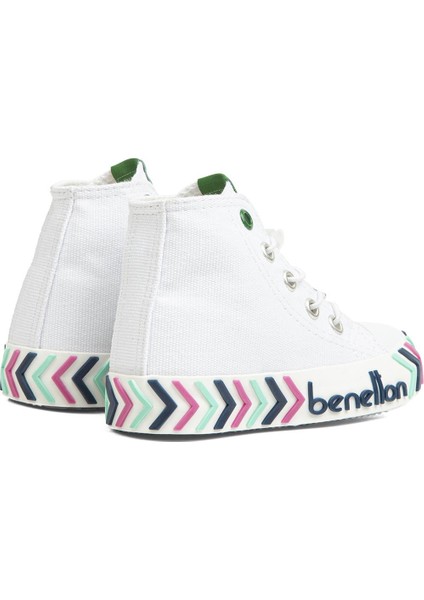 ® | BN-30644 - 3394 Beyaz Mavi - Çocuk Spor Ayakkabı modelleri