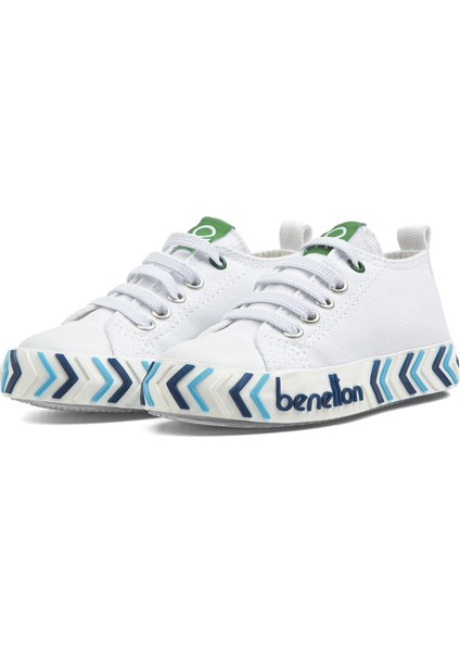 ® | BN-30640 - 3394 Beyaz Mavi - Çocuk Spor Ayakkabı modelleri