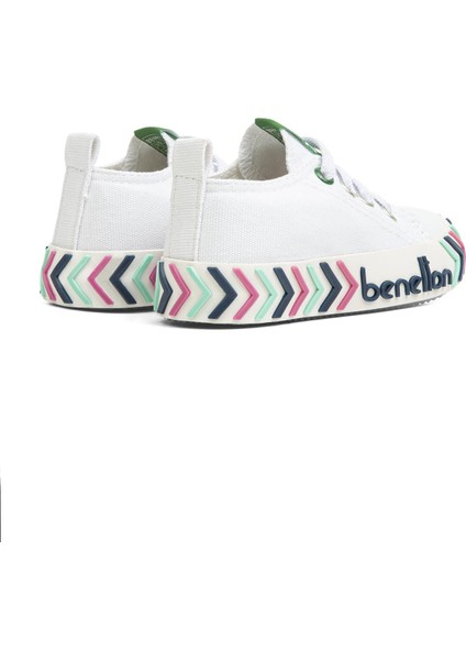 ® | BN-30640 - 3394 Beyaz Yeşil - Çocuk Spor Ayakkabı modelleri