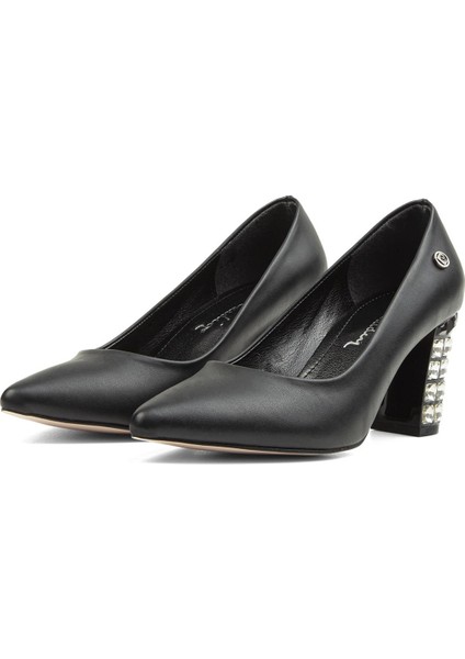 ® | PC-51201 - 3478 Siyah - Kadın Topuklu Ayakkabı modelleri