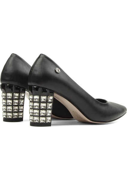 ® | PC-51201 - 3478 Siyah - Kadın Topuklu Ayakkabı fırsatları