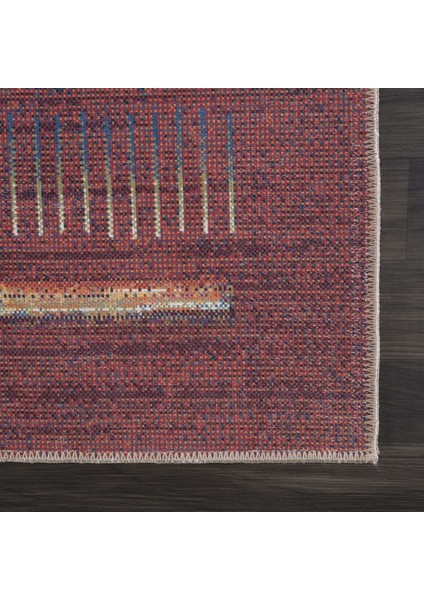 Halı Şönil Dokuma Pamuk Taban Halı Kilim Yolluk Dekoratif Dijital Baskı Halı Yıkanabilir 100 x 200 cm