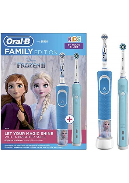 Pro Family Pack D16 Plus D100 Şarj Edilebilir Diş Fırçası
