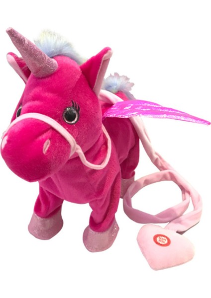 Unicorn Peluş Oyuncak - Kırmızı (Yurt Dışından)