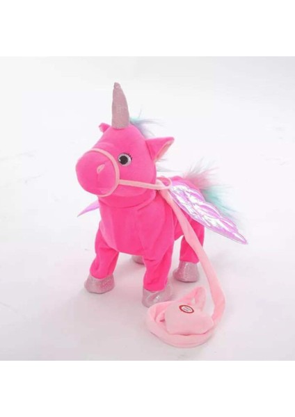 Unicorn Peluş Oyuncak - Kırmızı (Yurt Dışından)