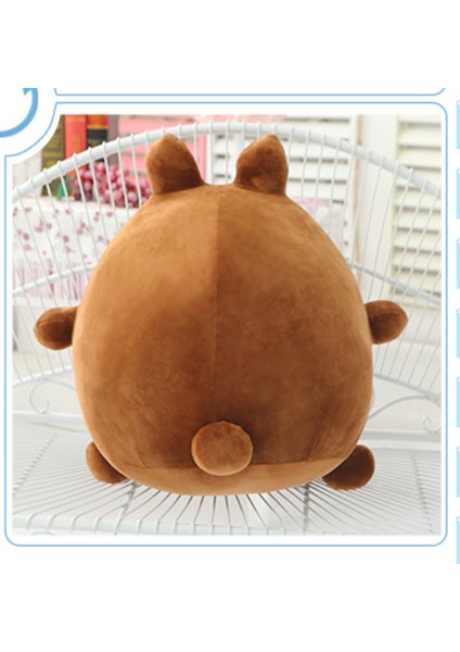 40 cm Sevimli Molang Peluş Oyuncak - Kahverengi (Yurt Dışından)