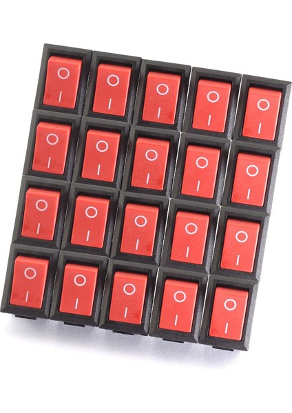 20 Adet, Devre Anahtarı, Güç Anahtarı, Aç Kapa Anahtar, Deney Seti, Mini Anahtar, On Of Switch
