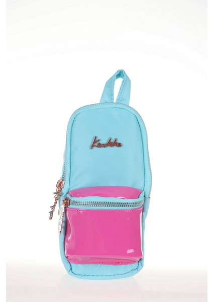 Leather Junior Bag Kalem Çantası Turkuaz (K2294)