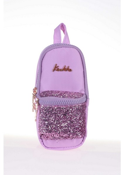 Bright Junior Bag Kalem Çantası Taşlı-Lila (K2289)