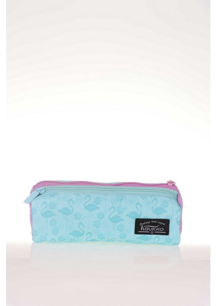 Wıchlight 3 Bölmeli Kalem Çantası Flamingo (K2320)