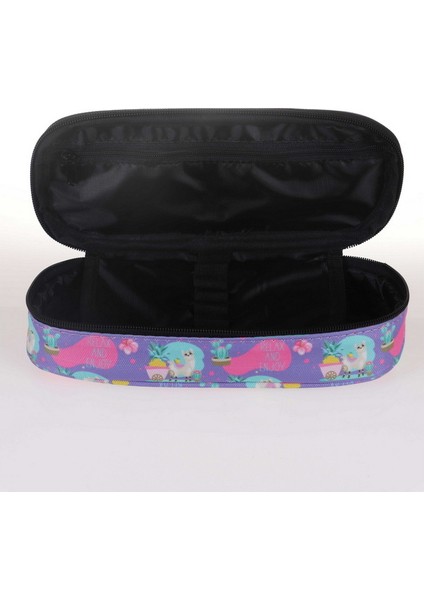 Nature Özel Bölmeli Junior Bag Kalem Çantası Lama Mor (K2331) modelleri