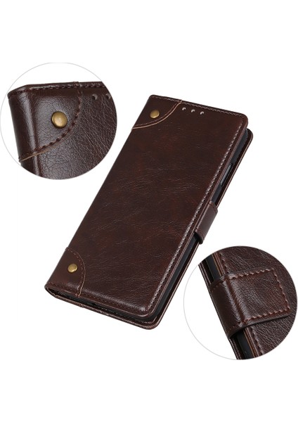 Htc Desire 21 Pro 5g Bakır Toka Nappa Doku Kılıfı Cofffee(Yurt Dışından) modelleri