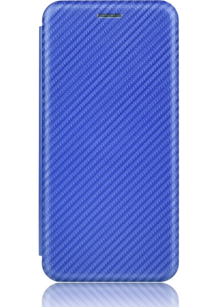Blackberry Key2 Deri Kılıf Mavi
