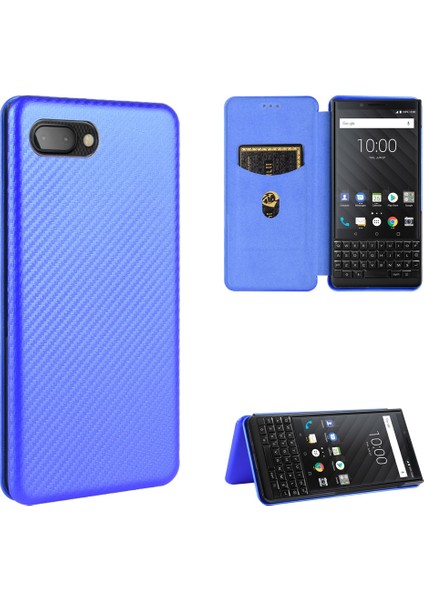 Blackberry Key2 Deri Kılıf Mavi fiyatları