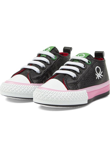 ® | BN-30444 - 3394 Siyah - Çocuk Spor Ayakkabı