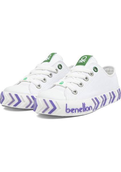 ® | BN-30635-3374 Beyaz Lila - Çocuk Spor Ayakkabı modelleri