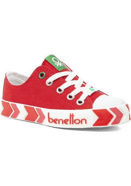 Benetton® | BN-30633-3374 Kirmizi - Çocuk Spor Ayakkabı