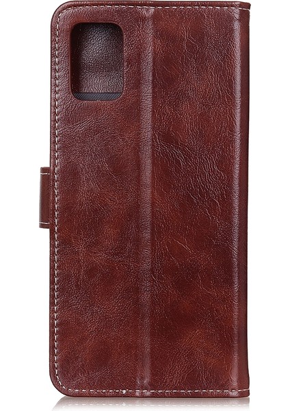 Htc Desire 21 Pro 5g Retro Çılgın At Doku Kılıfı Kahverengi fırsatları