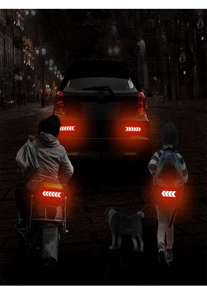 Ok Işaretleri Reflektörlü Sticker Oto Aksesuar indirimleri