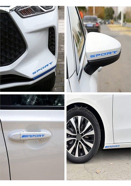 Sport Jant Reflektör Sticker Yapıştırma modelleri