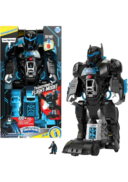 Dc Super Friends Bat-Tech Batbot Oyun Seti Gwt23