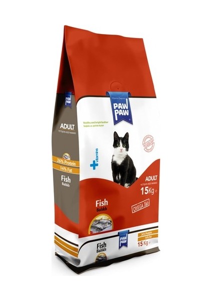 Balıklı Yetişkin Kedi Maması 15 Kg