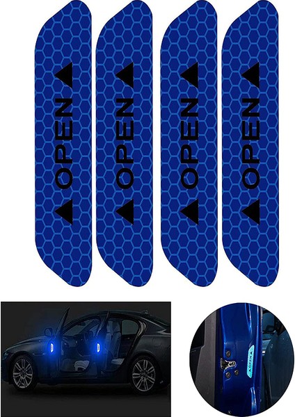 Kapı Ikaz Reflektörlü Sticker Oto Aksesuar Oto Sticker